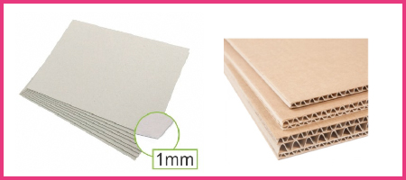 carton para trabajos manuales